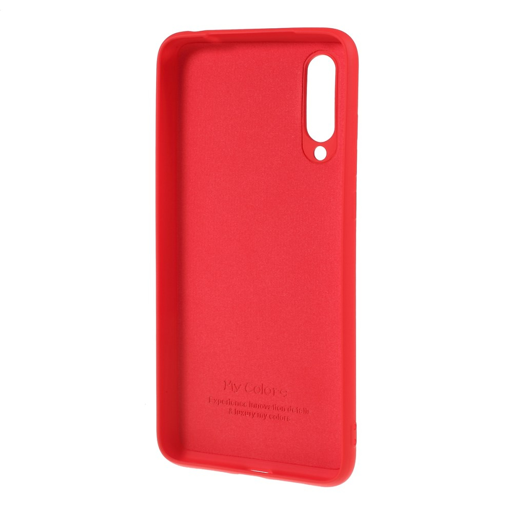 XIAOMI MI9 LITE raudona tracy silicone nugarėlė 2