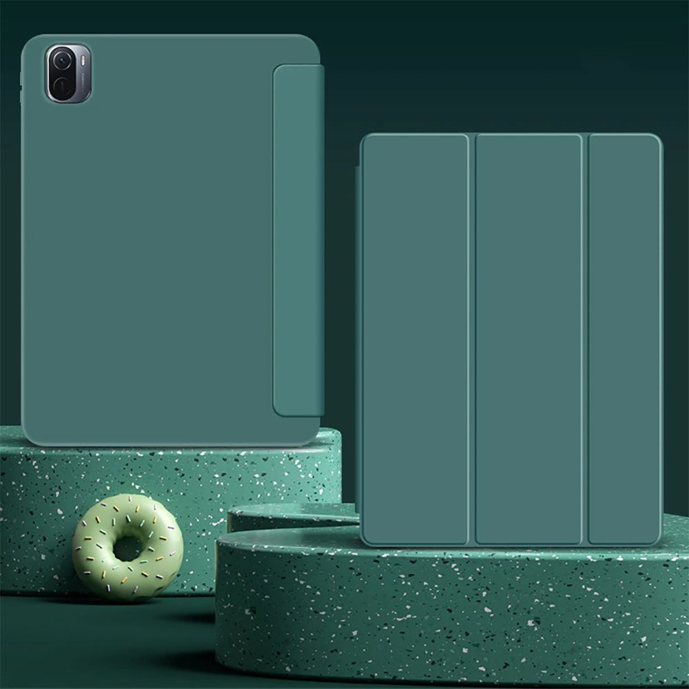 Xiaomi Pad 5/ Pad 5 PRO 11" rožinis silikoninis TRIFOLD dėklas 6