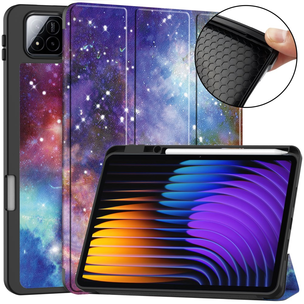 Xiaomi Pad 7 / 7 PRO S PEN TRIFOLD dėklas Galaxy 1