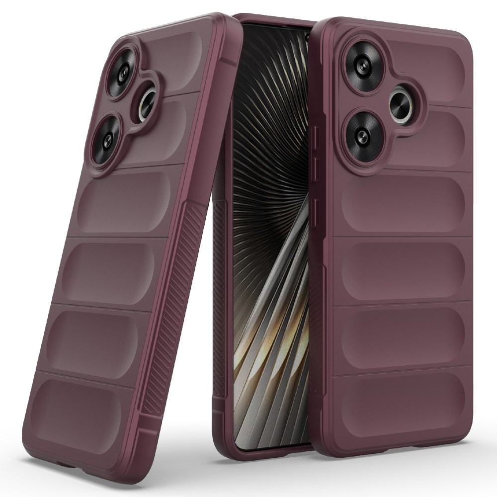 Xiaomi Poco F6 5G wine Tracy Anti-slip Rugged nugarėlė 2