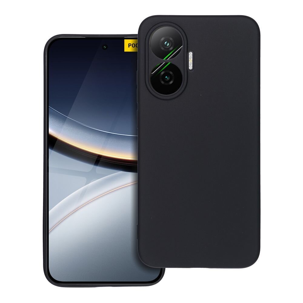 Xiaomi POCO F7 5G black MAT+ nugarėlė 1