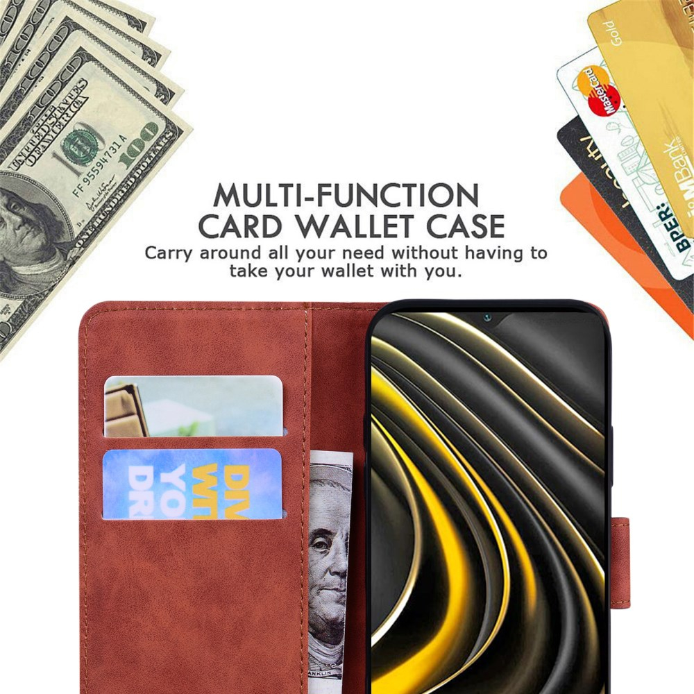 XIAOMI POCO M4 PRO rudas Tracy DMING dėklas Butterfly 5