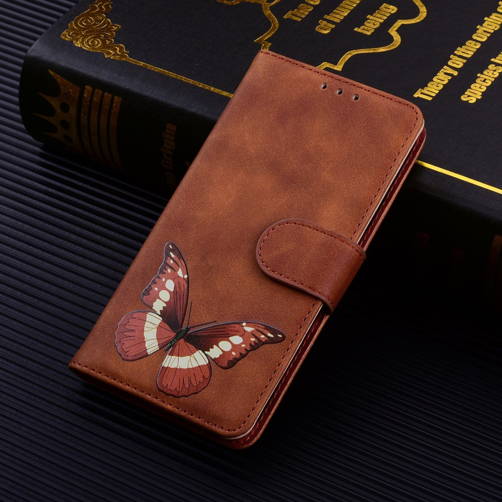 XIAOMI POCO M4 PRO rudas Tracy DMING dėklas Butterfly 8