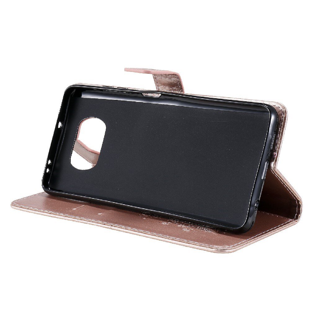 Xiaomi POCO X3 NFC/X3 PRO rausvas Tracy K.FLEXI dėklas Butterflies 5