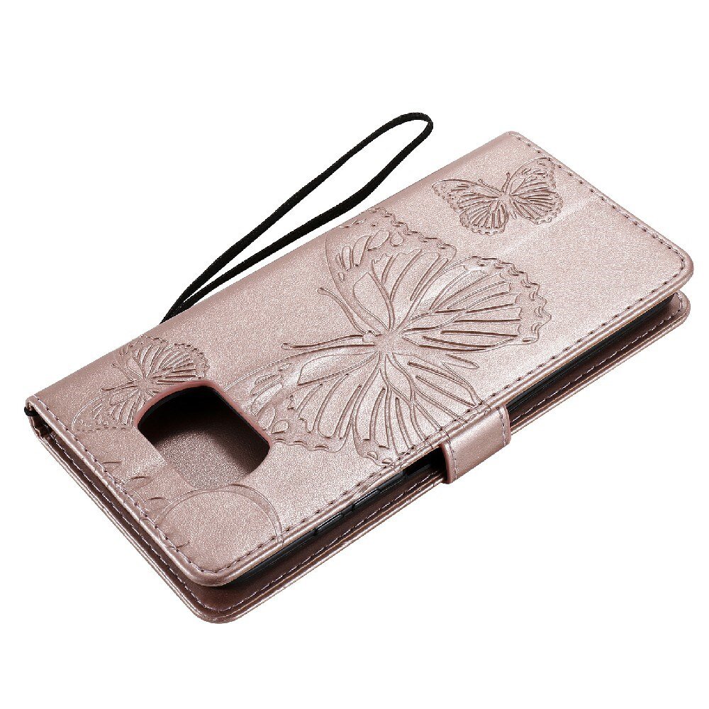 Xiaomi POCO X3 NFC/X3 PRO rausvas Tracy K.FLEXI dėklas Butterflies 7