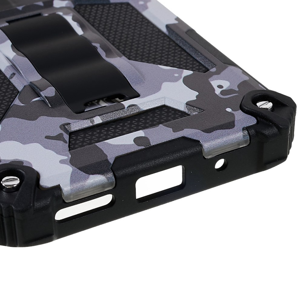 XIAOMI REDMI 10C/POCO C40 black camouflage ARMOR METAL nugarėlė 5