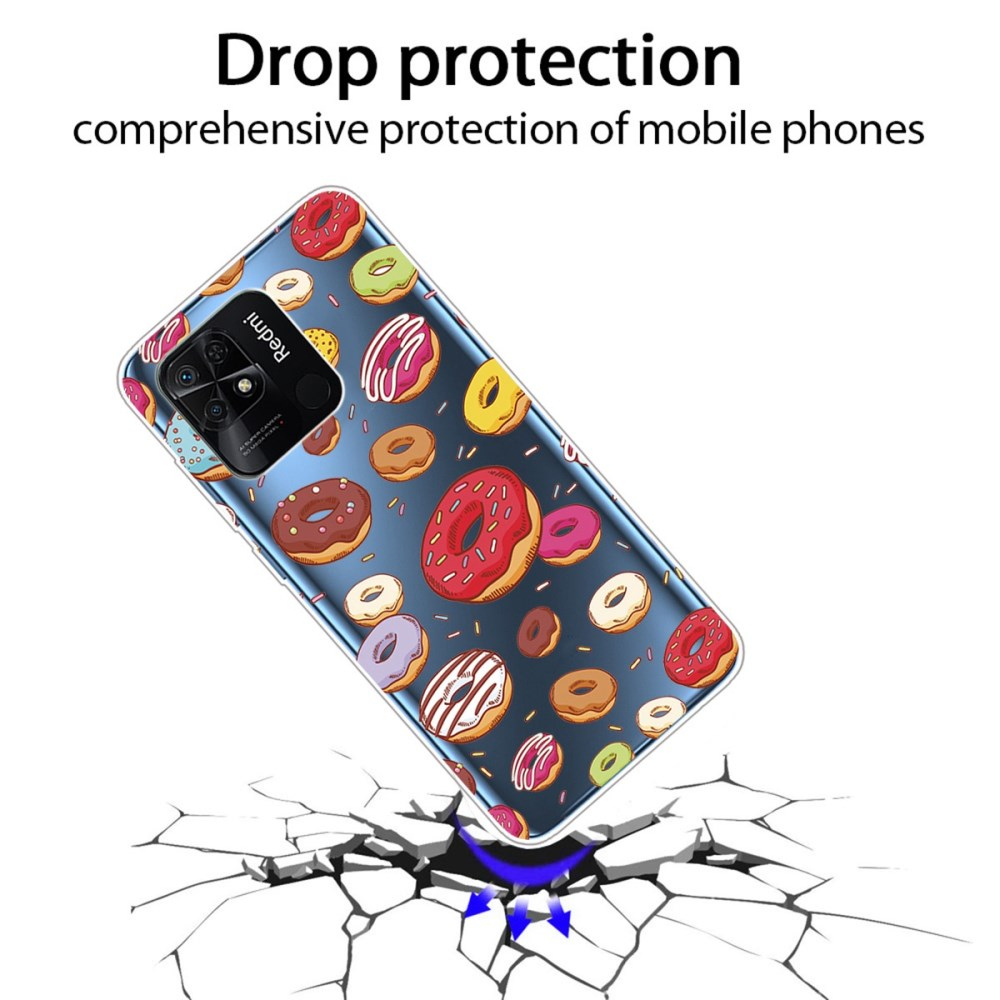 XIAOMI REDMI 10C/POCO C40 Tracy clear nugarėlė Donuts 2