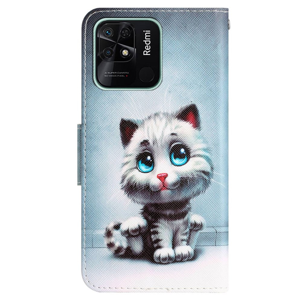 XIAOMI REDMI 10C/POCO C40 Tracy fashion dėklas Cat With Blue Eyes 7