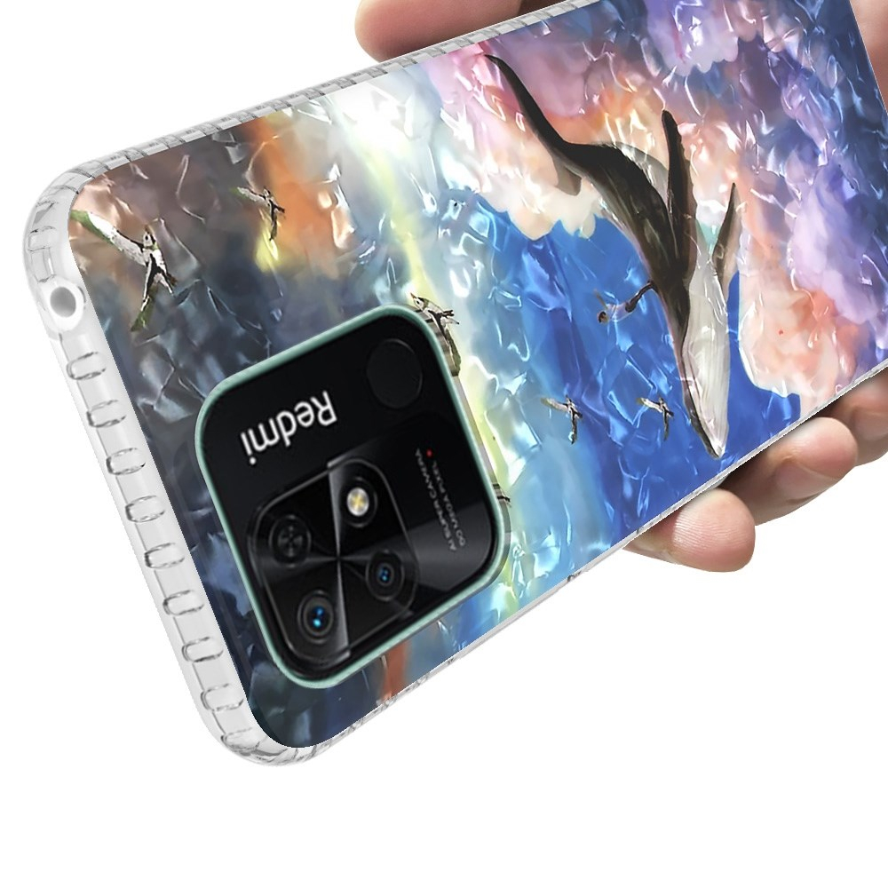 XIAOMI REDMI 10C/POCO C40 Tracy IMD IML nugarėlė Whale13 8