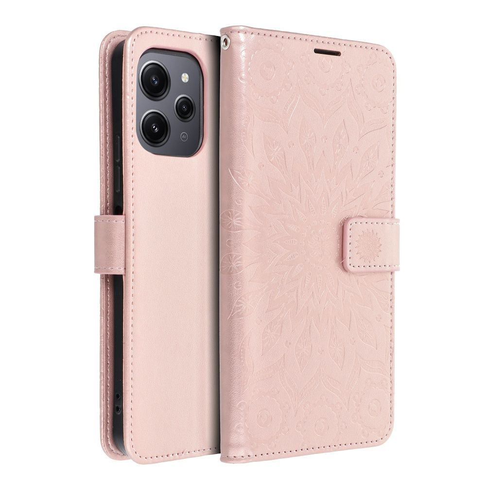 Xiaomi Redmi 12 MEZZO rose gold Mandala dėklas 11