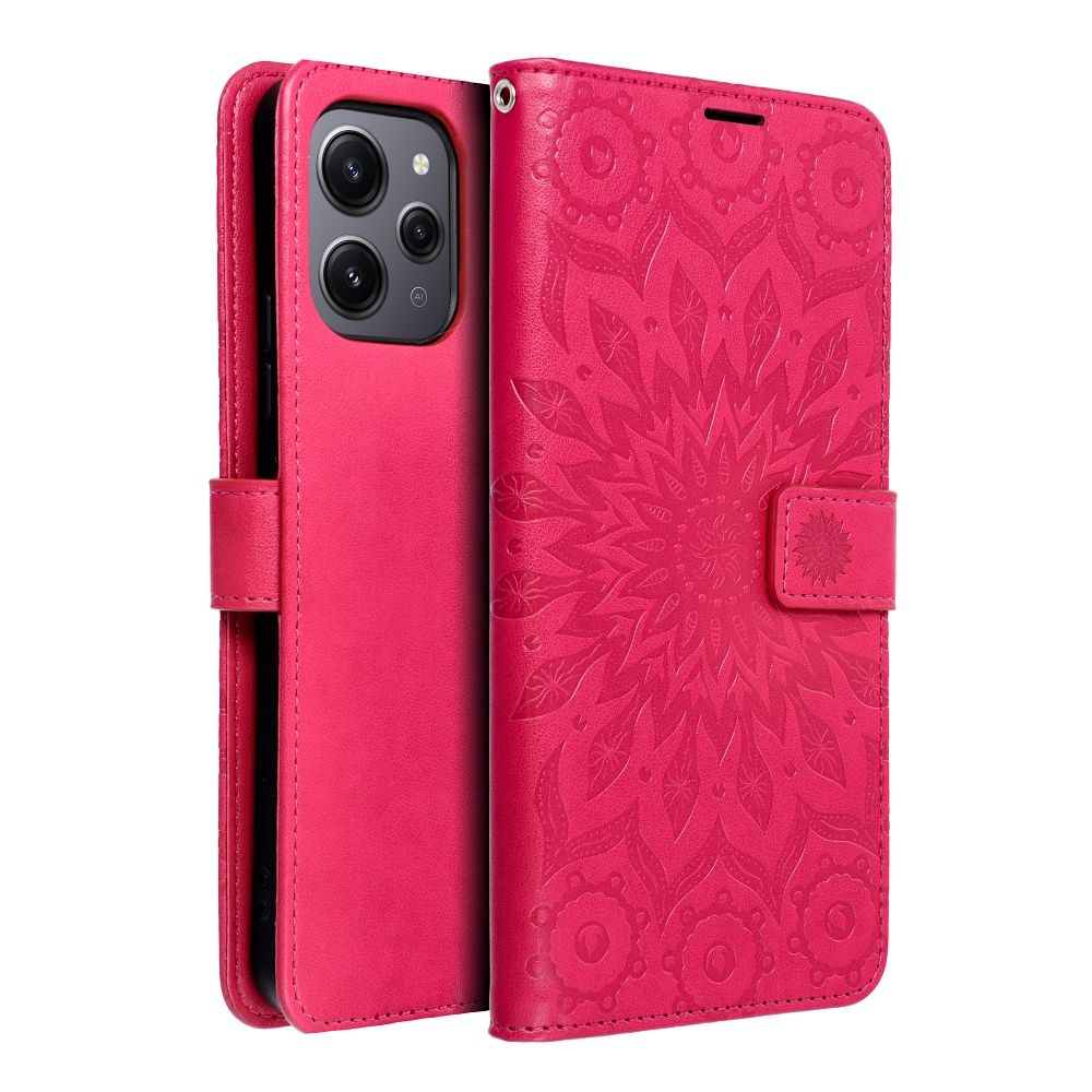Xiaomi Redmi 12 MEZZO rožinis Mandala dėklas 1