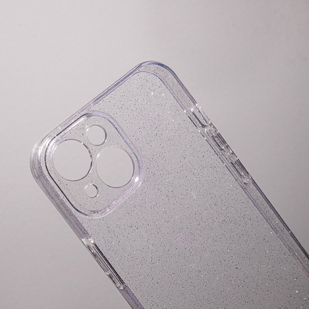 Xiaomi Redmi 13C/Poco C65 clear Crystal Glitter nugarėlė 6