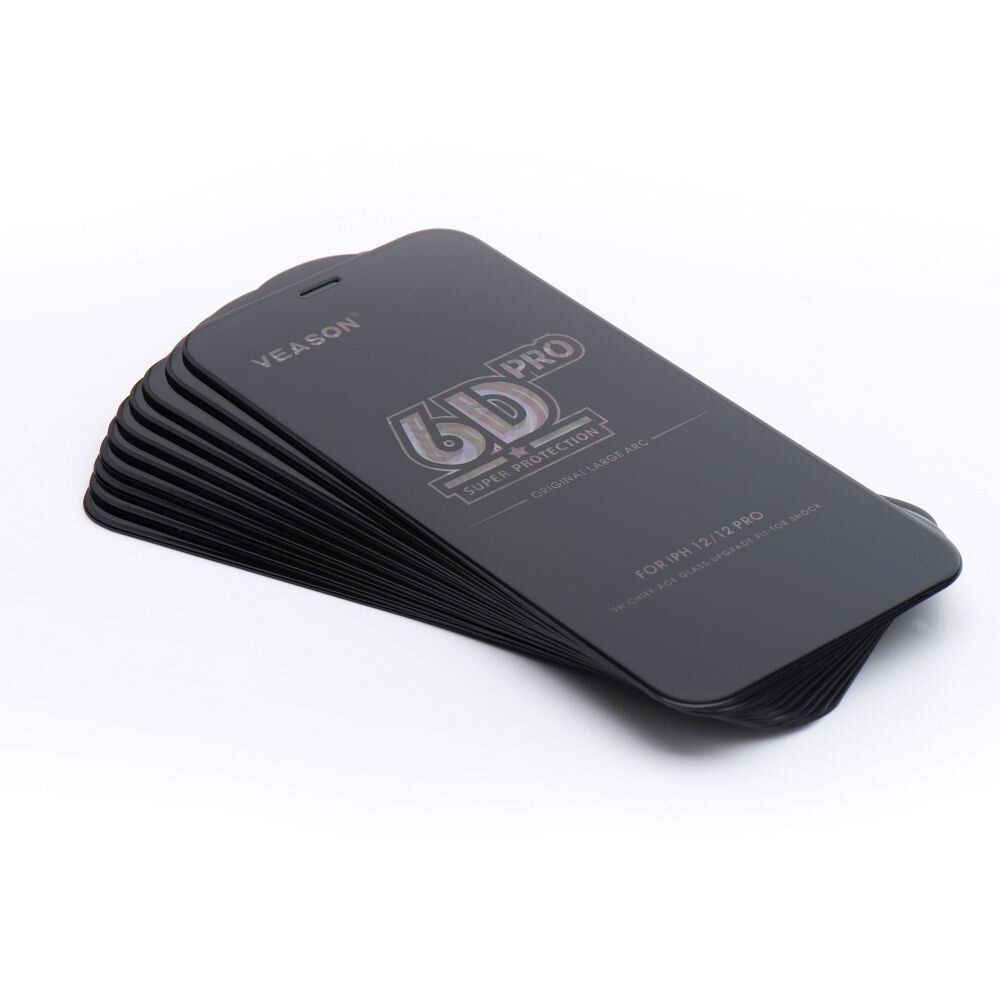 Xiaomi Redmi 14C / POCO C75 black pilnas 6D PRO VEASON stiklas 5