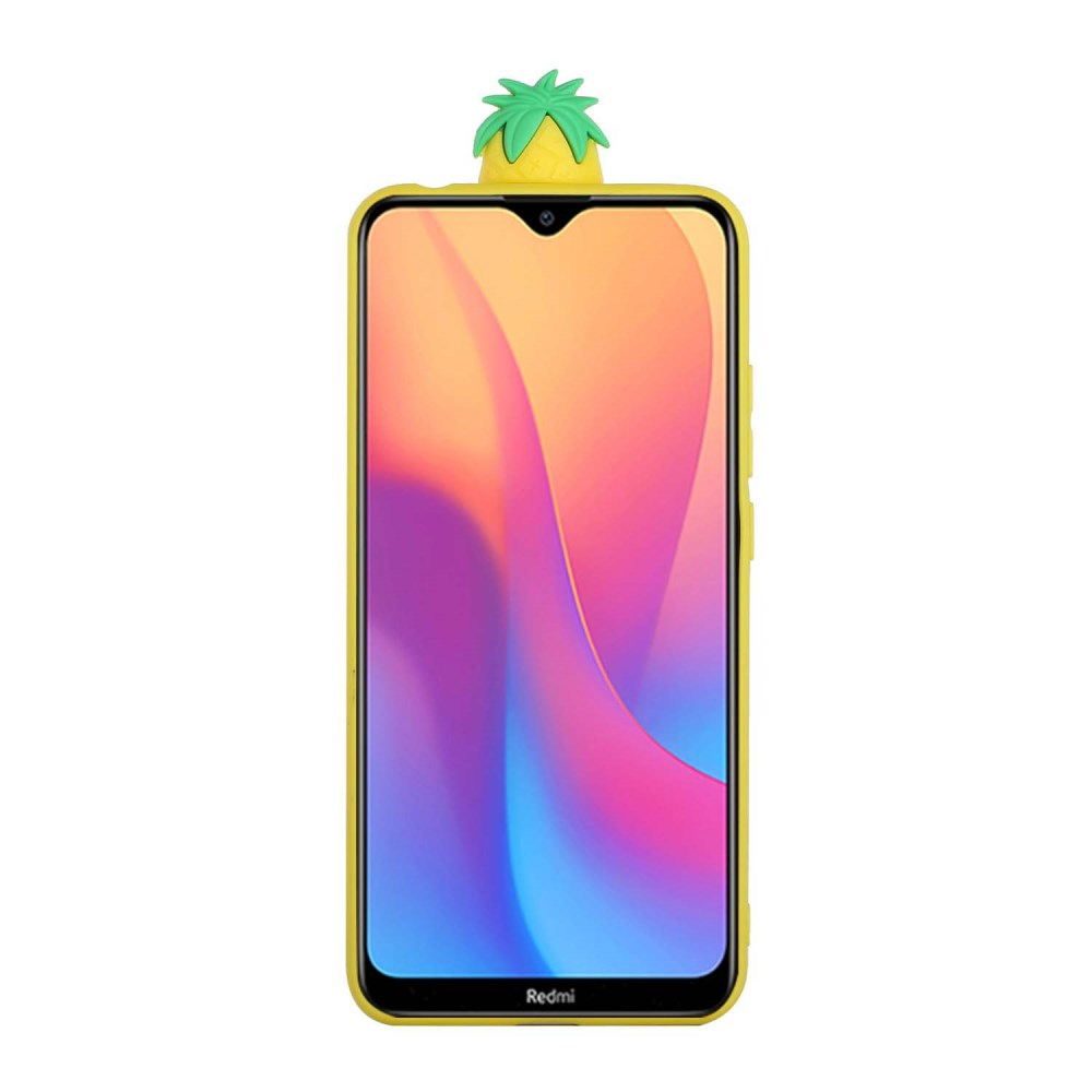 Xiaomi Redmi 9A geltona nugarėlė Ananasas 4D 1