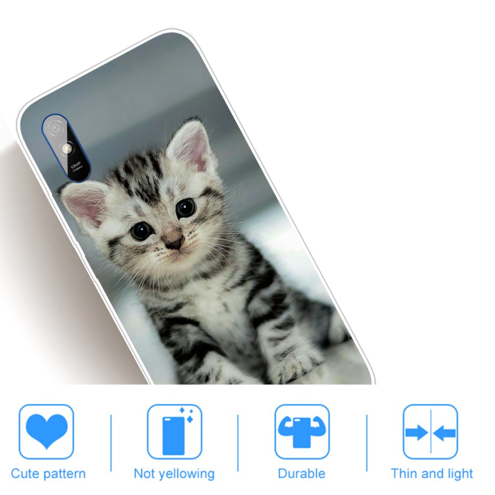 Xiaomi Redmi 9A Tracy nugarėlė Cute Cat 4
