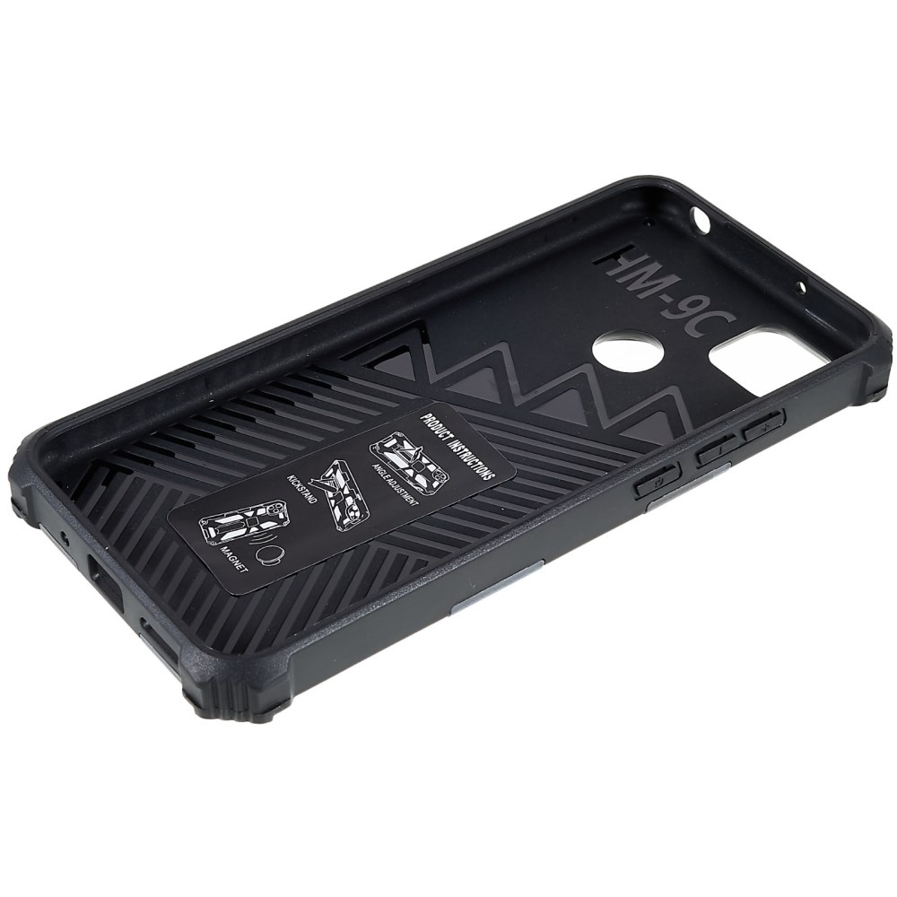 Xiaomi Redmi 9C/10A mėlyna camouflage ARMOR METAL nugarėlė 7