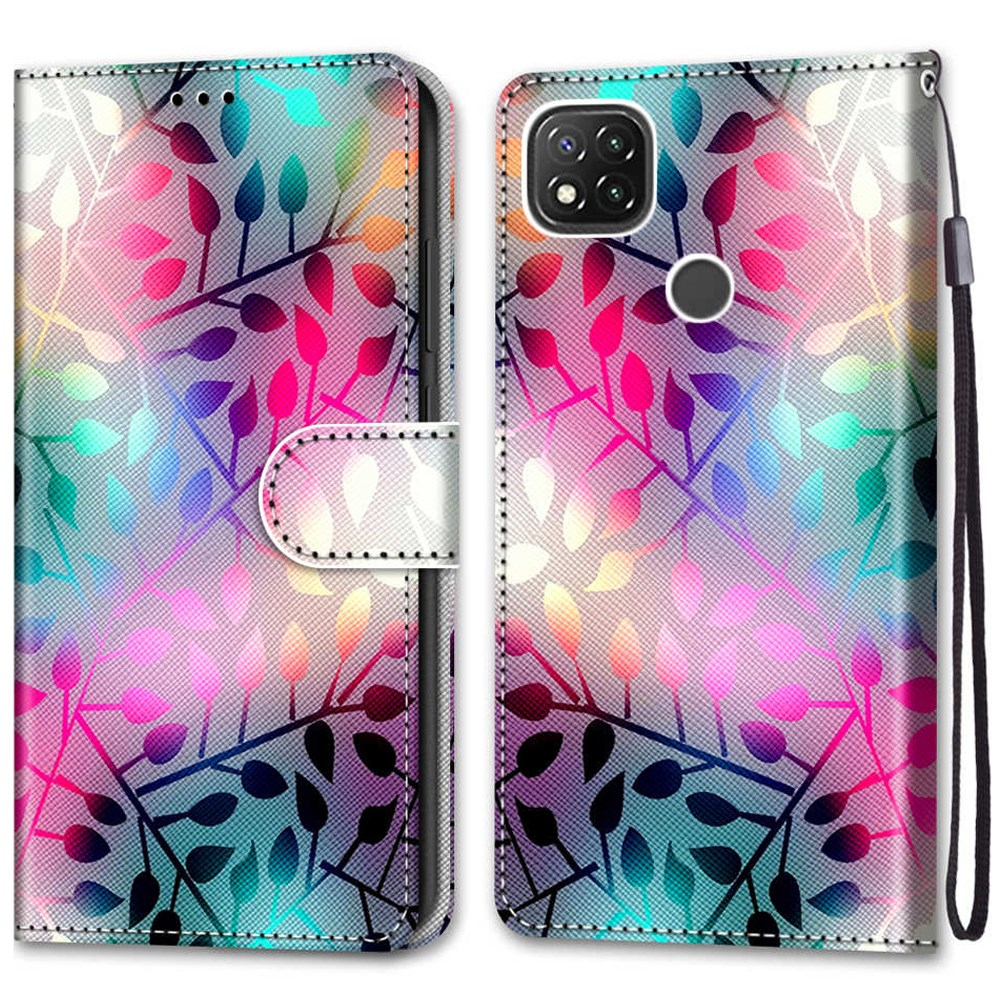 XIAOMI REDMI 9C/10A tracy fashion dėklas Colorful Leaves