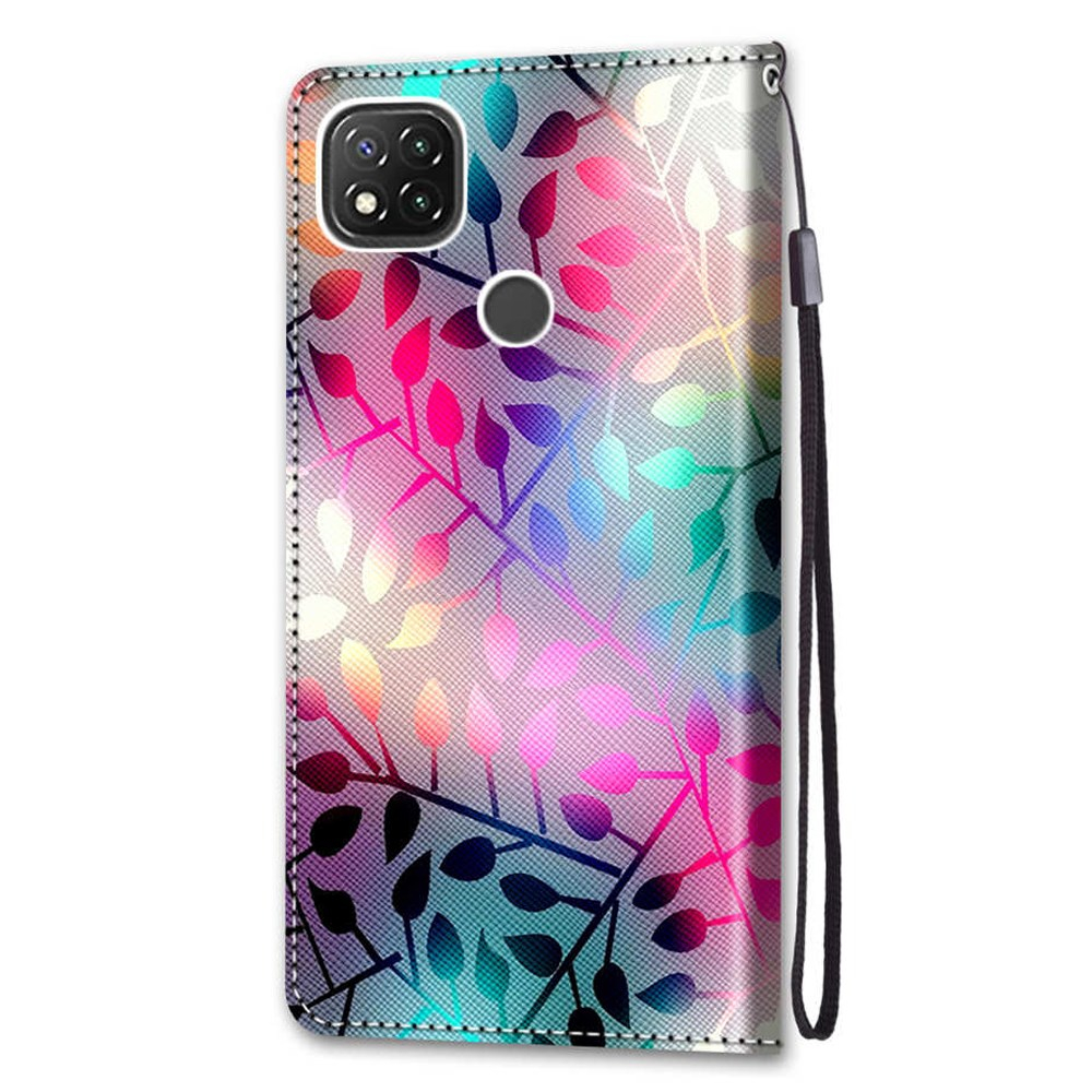 XIAOMI REDMI 9C/10A tracy fashion dėklas Colorful Leaves 7