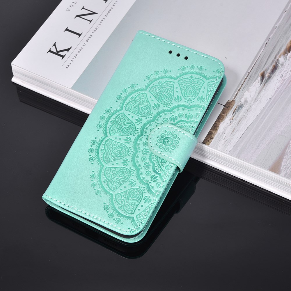 XIAOMI REDMI 9T /POCO M3 mėtos spalvos Tracy Print dėklas Mandala 9