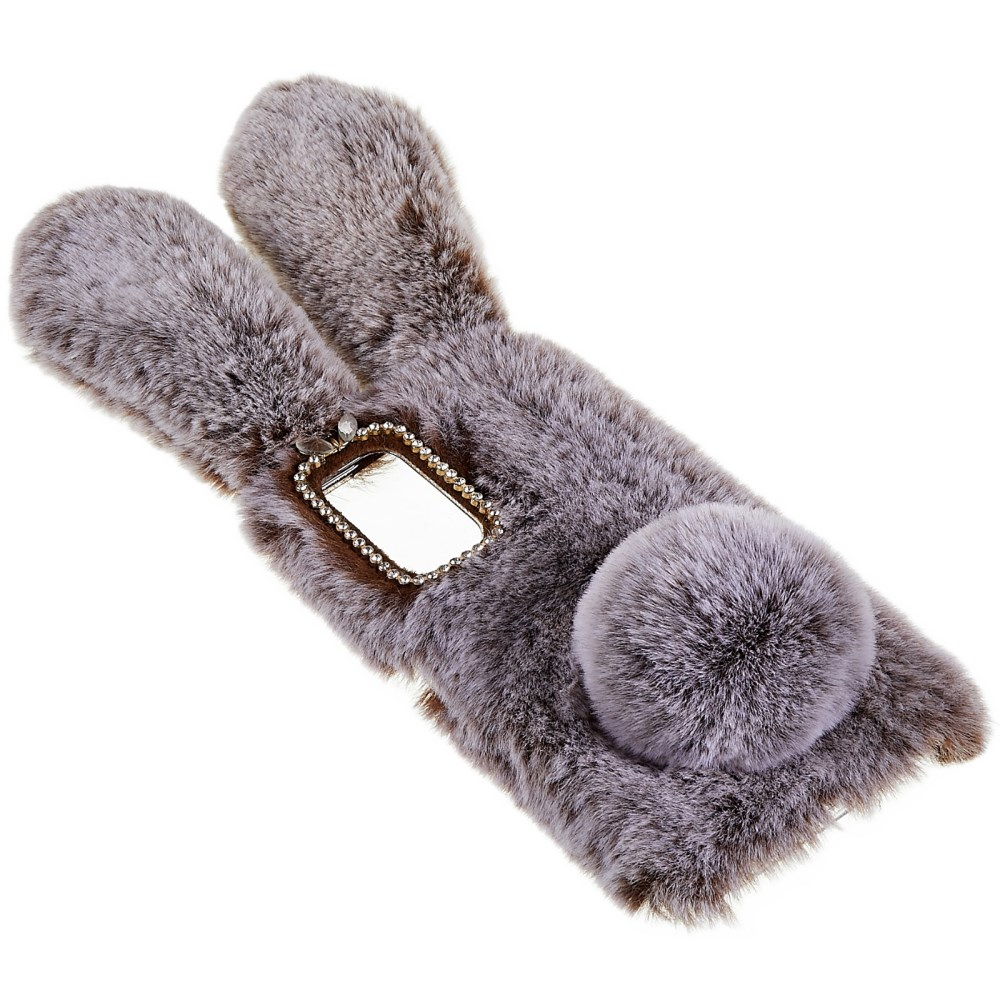 XIAOMI REDMI NOTE 11/11S brown nugarėlė Fluffy Rabbit 1