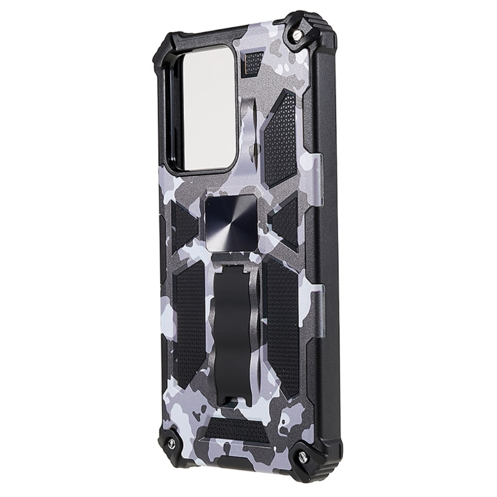 Xiaomi Redmi Note 12 PRO 5G /POCO X5 PRO juoda camouflage ARMOR METAL nugarėlė 2