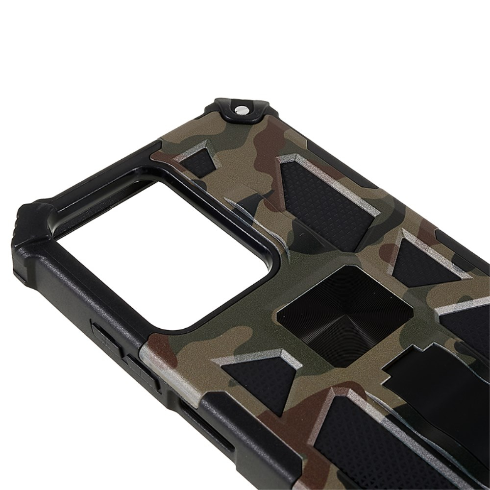 Xiaomi Redmi Note 12 PRO 5G /POCO X5 PRO žalia camouflage ARMOR METAL nugarėlė 3