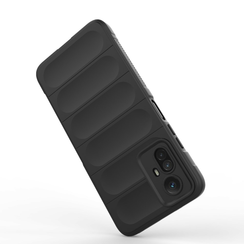 Xiaomi Redmi Note 12S juoda Tracy Anti-slip Rugged nugarėlė 3