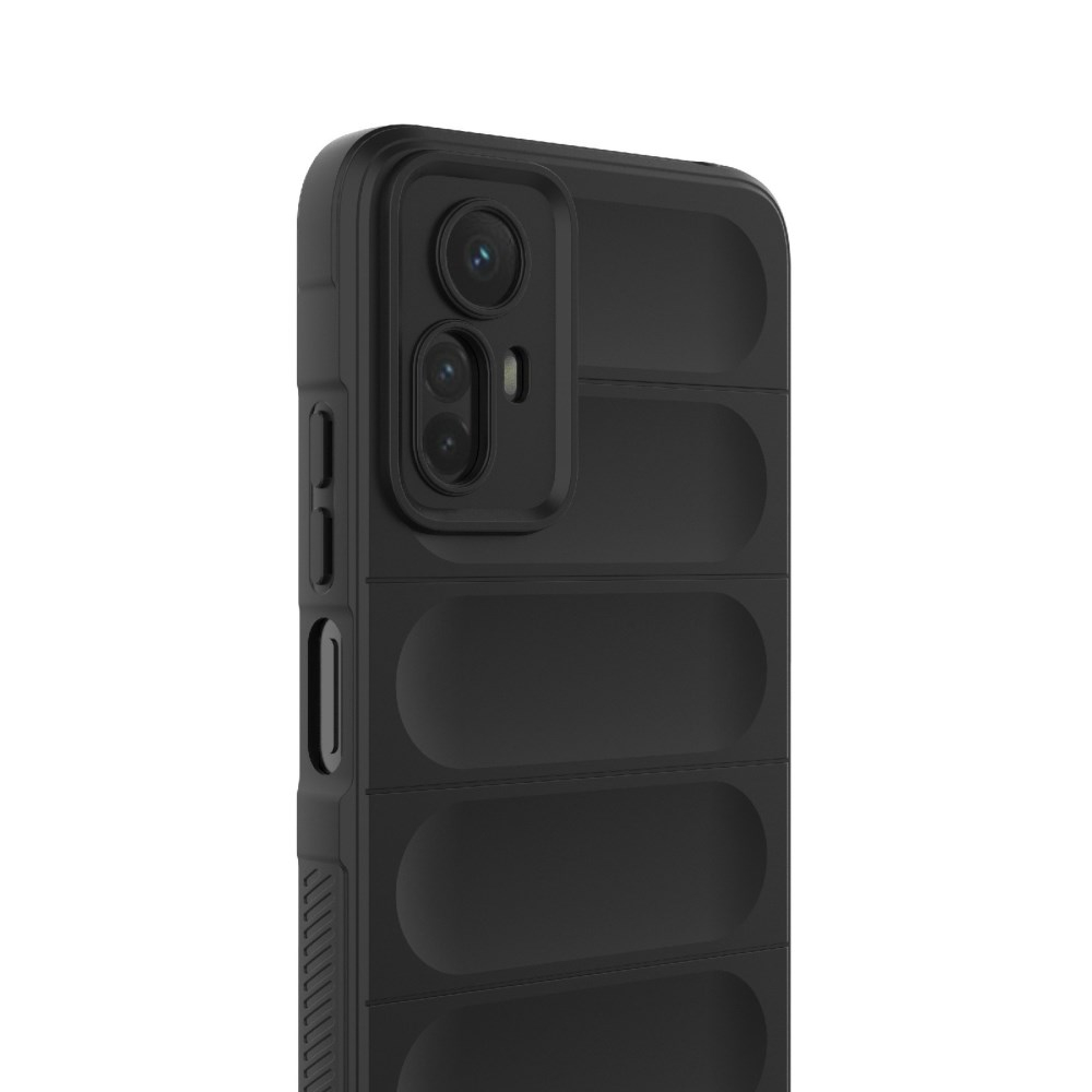 Xiaomi Redmi Note 12S juoda Tracy Anti-slip Rugged nugarėlė 6