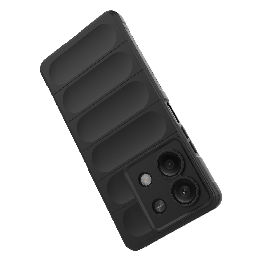 Xiaomi Redmi Note 13 5G black Tracy Anti-slip Rugged nugarėlė 4