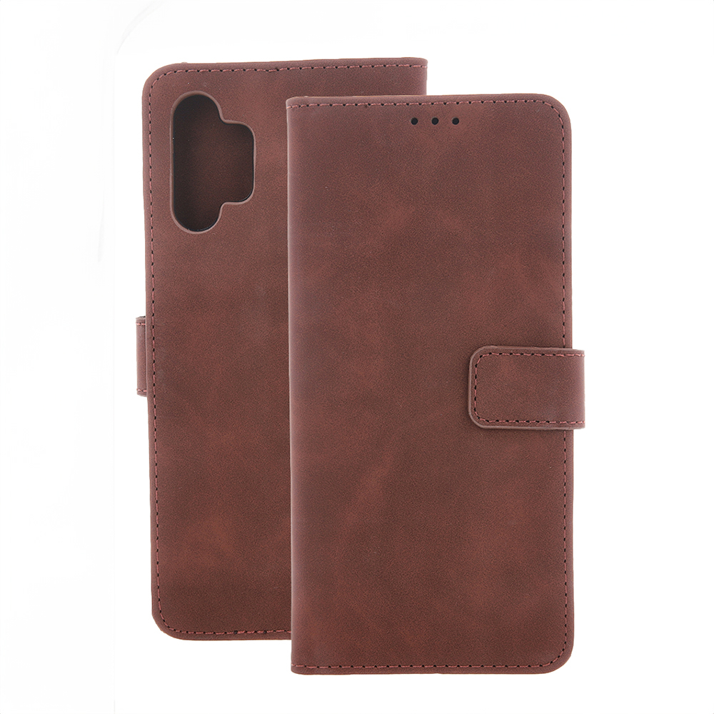 Xiaomi Redmi Note 13 5G brown VELVET dėklas