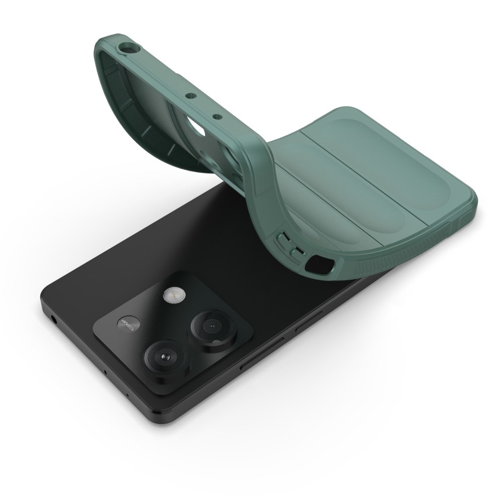 Xiaomi Redmi Note 13 5G green Tracy Anti-slip Rugged nugarėlė 2