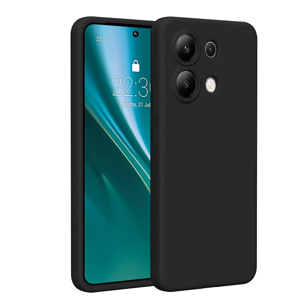 Xiaomi Redmi Note 13 black Etteri Silicone nugarėlė 1