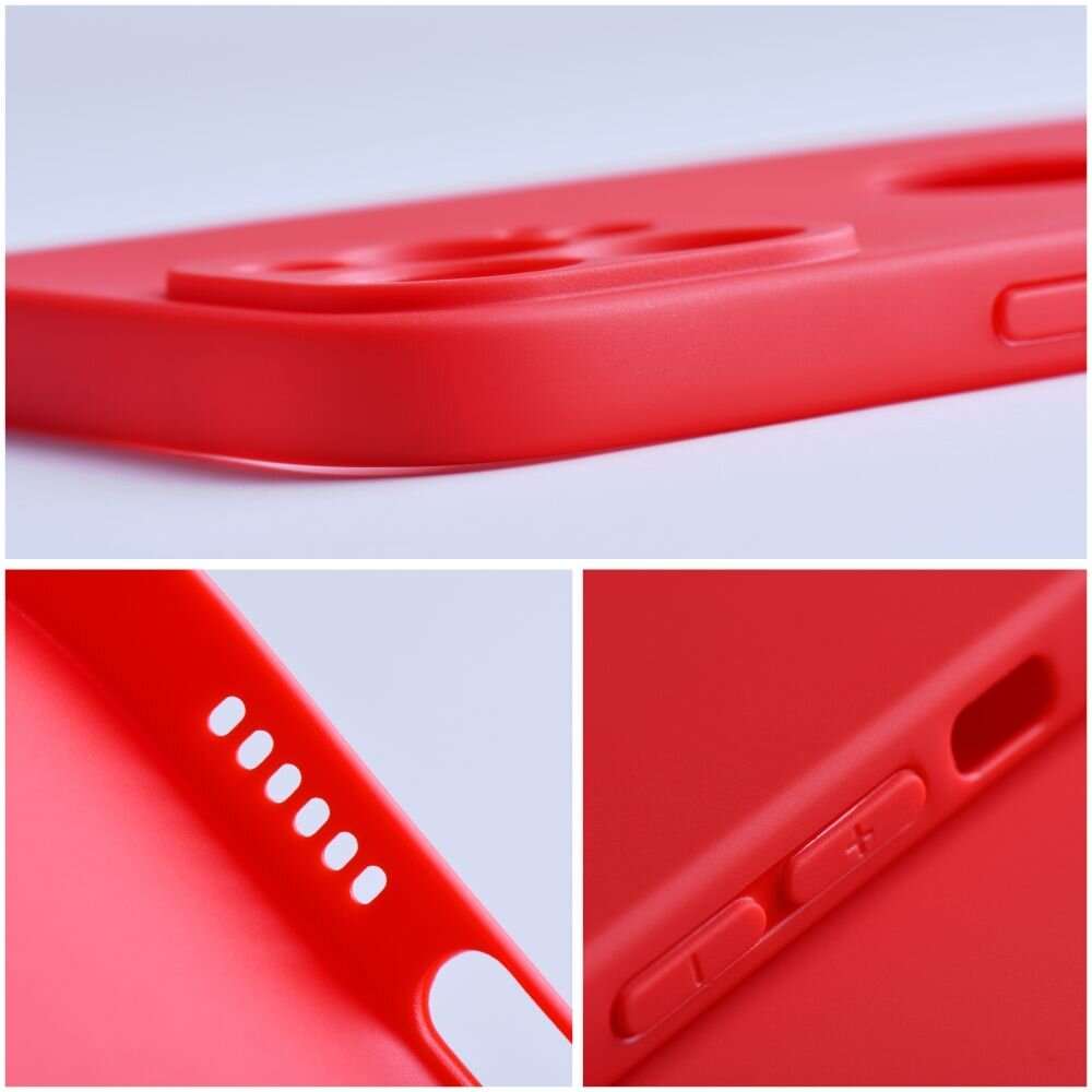 Xiaomi Redmi Note 14 PRO 5G red SOFT SILICONE nugarėlė 7