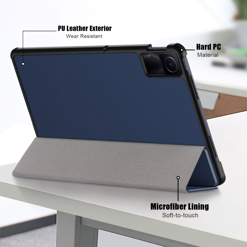 Xiaomi Redmi Pad SE 11" dark blue TRIFOLD dėklas 6 Xiaomi Redmi Pad SE 11" dark blue TRIFOLD dėklas 6