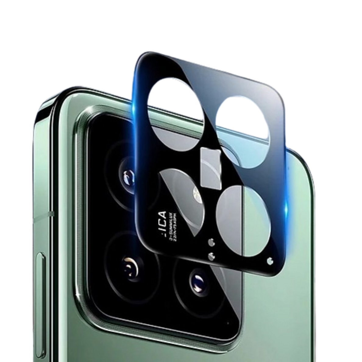 Xiaomi 14 apsauginis black Mr.Monkey galinės kameros stiklas