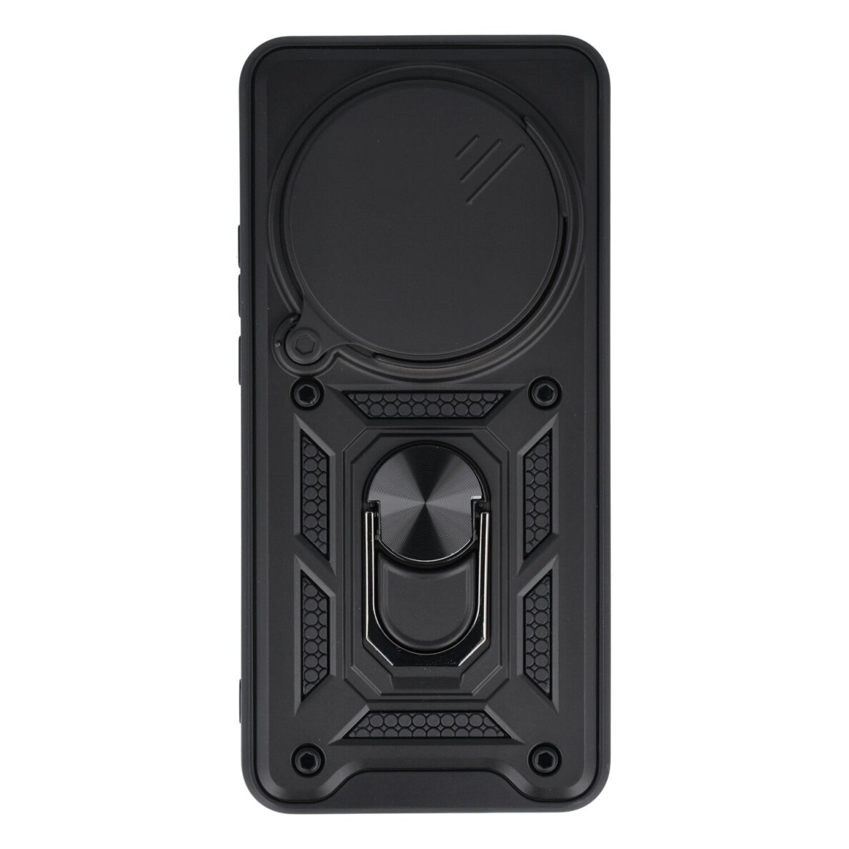 Xiaomi 15 ULTRA black RING ARMOR WITH CAMSHIELD nugarėlė
