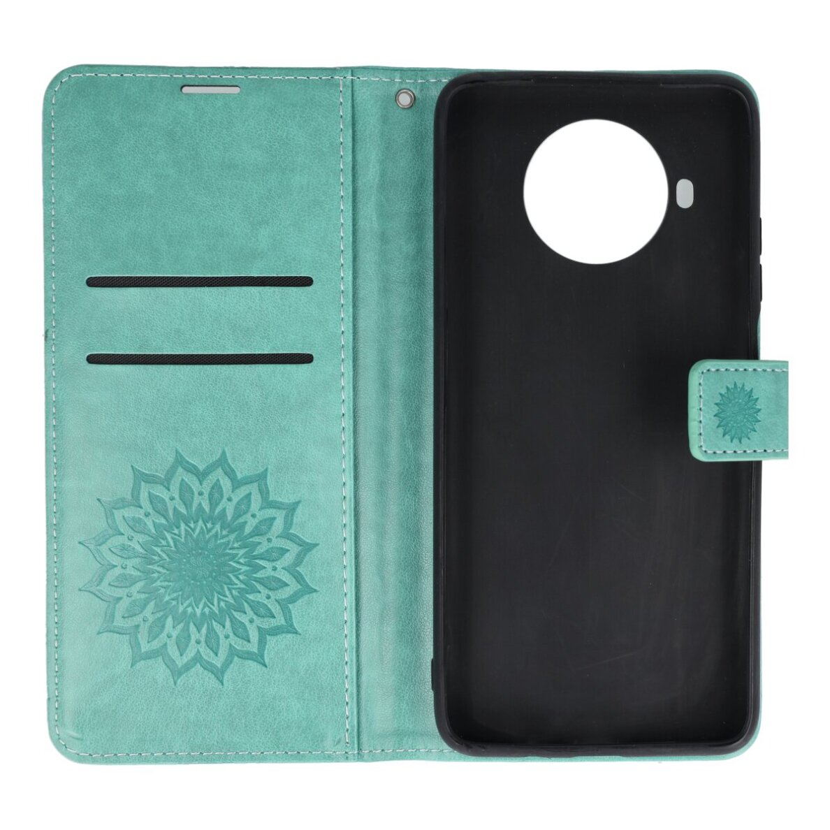 XIAOMI MI 10T LITE MEZZO žalias Mandala dėklas 2