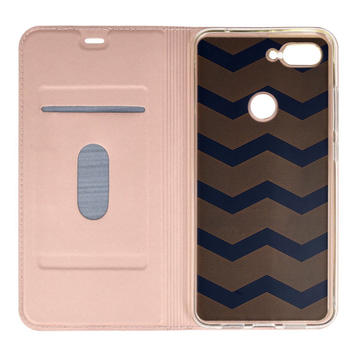 Xiaomi MI 8 LITE/MI 8X rausvas SMART PREMIUM2 dėklas 1