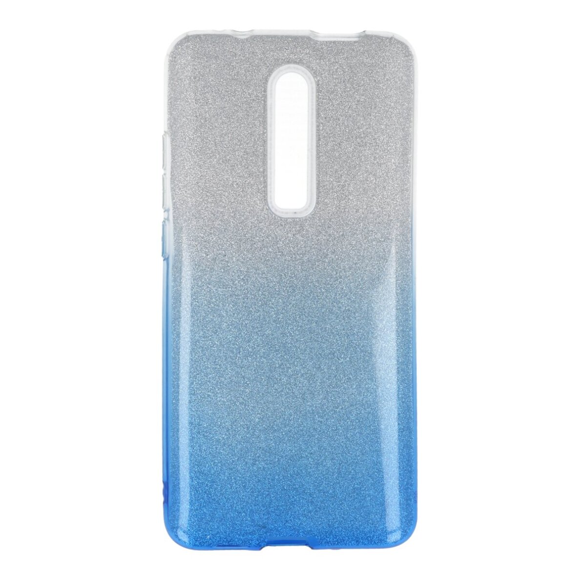 XIAOMI MI 9T mėlyna GLITTER3 nugarėlė