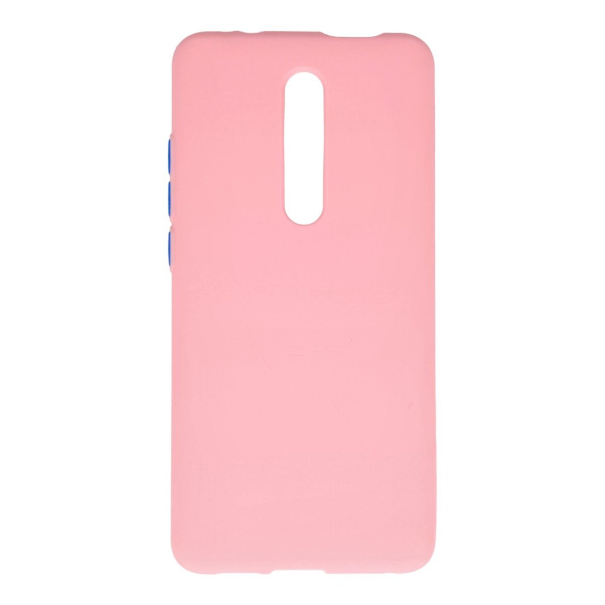 Xiaomi MI 9T šviesiai rožinė SOLID SILICONE nugarėlė