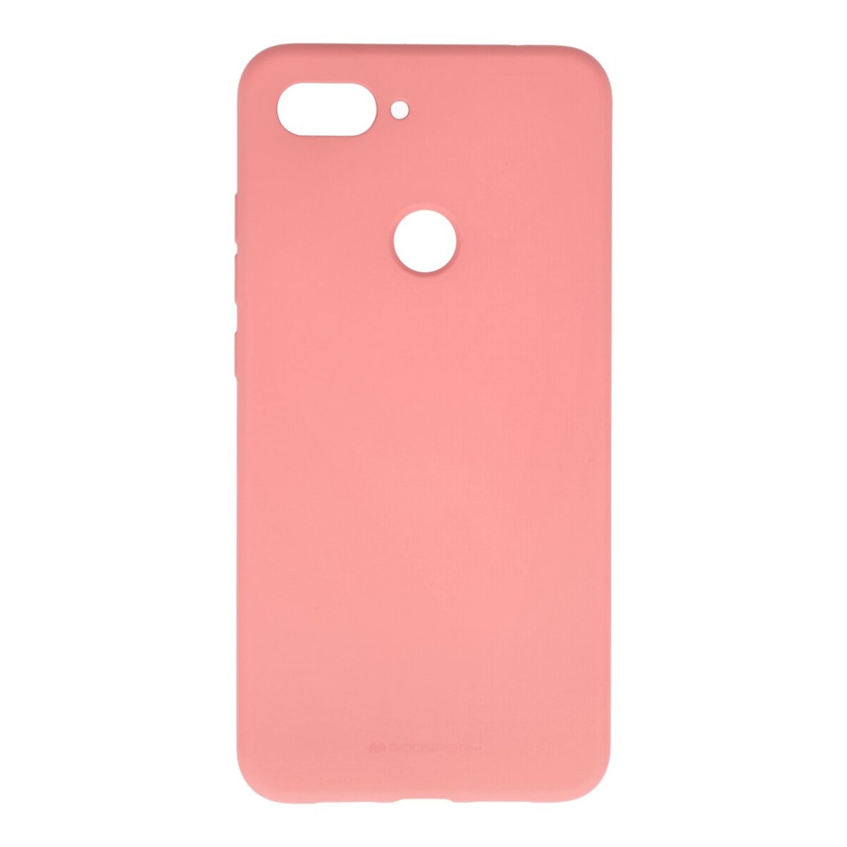 Xiaomi MI8 LITE koralinės spalvos SOFT FEELING nugarėlė