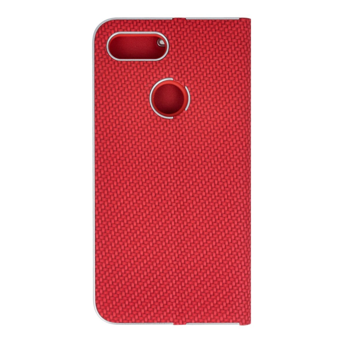 XIAOMI MI8 Lite raudonas VENCARBON dėklas 5