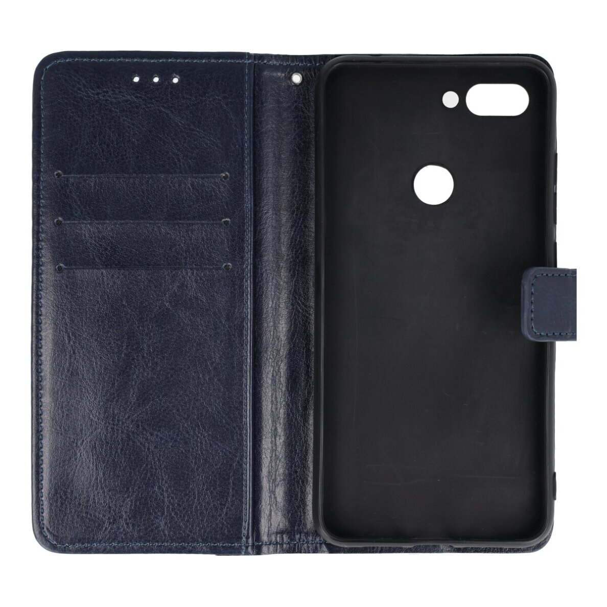 Xiaomi MI8 LITE/MI 8X mėlynas k.flexi šonu dėklas 2