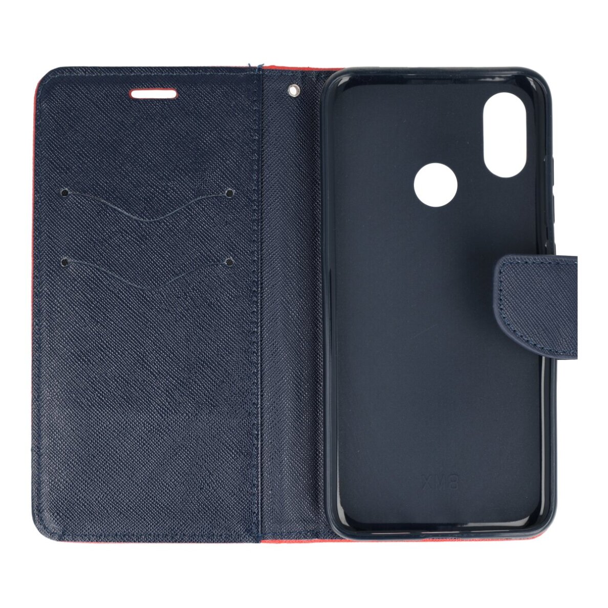 Xiaomi MI8/MI8 PRO raudonas fancy diary dėklas 2