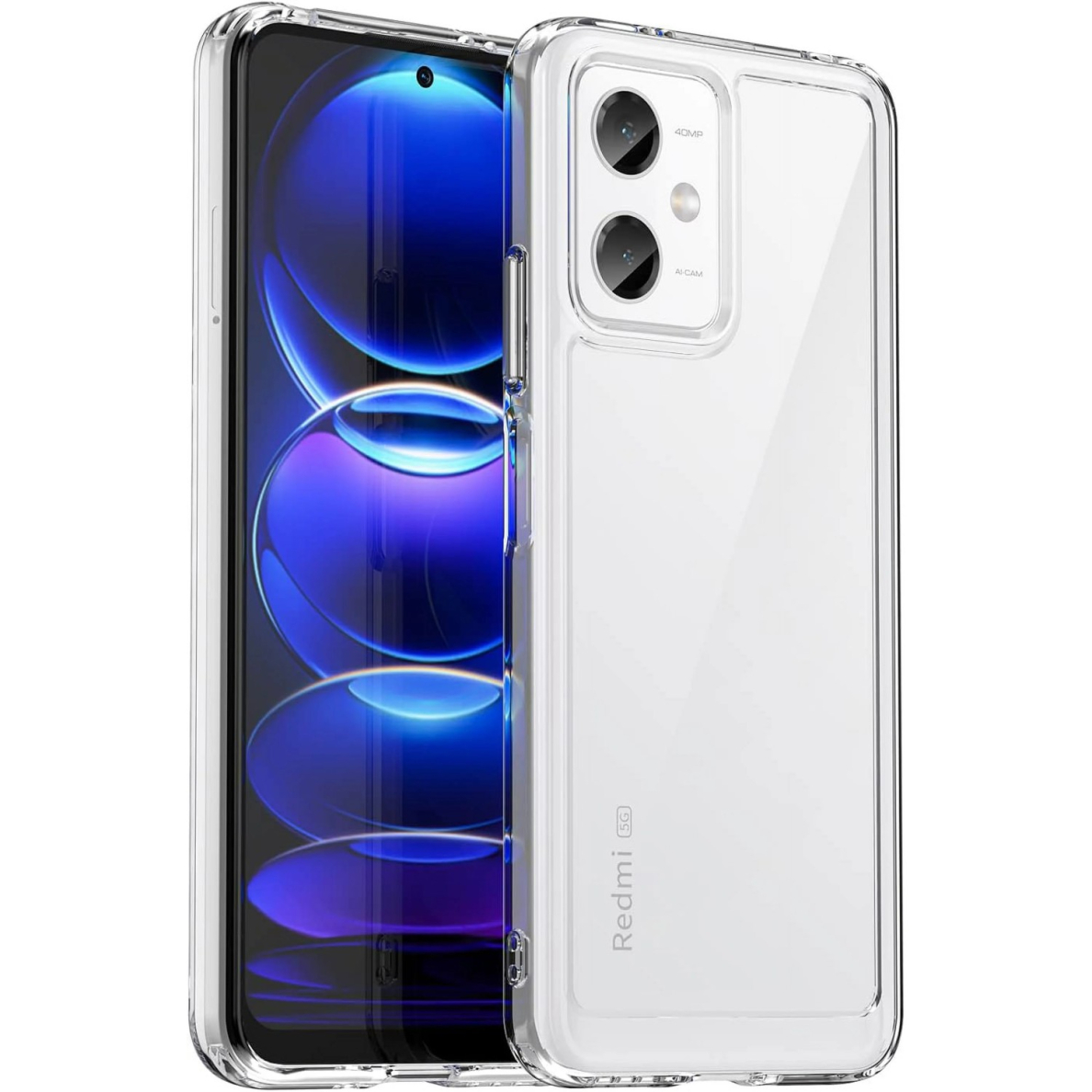 Xiaomi Poco X5 5G/Redmi Note 12 5G Mr.Monkey skaidri CRYSTAL DROP nugarėlė