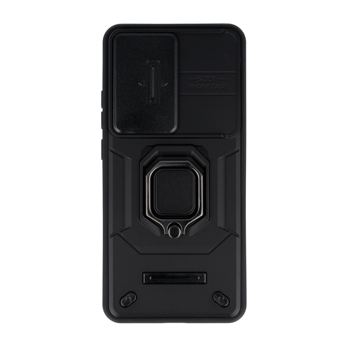 Xiaomi POCO X7 PRO 5G black RING ARMOR WITH CAMSHIELD nugarėlė