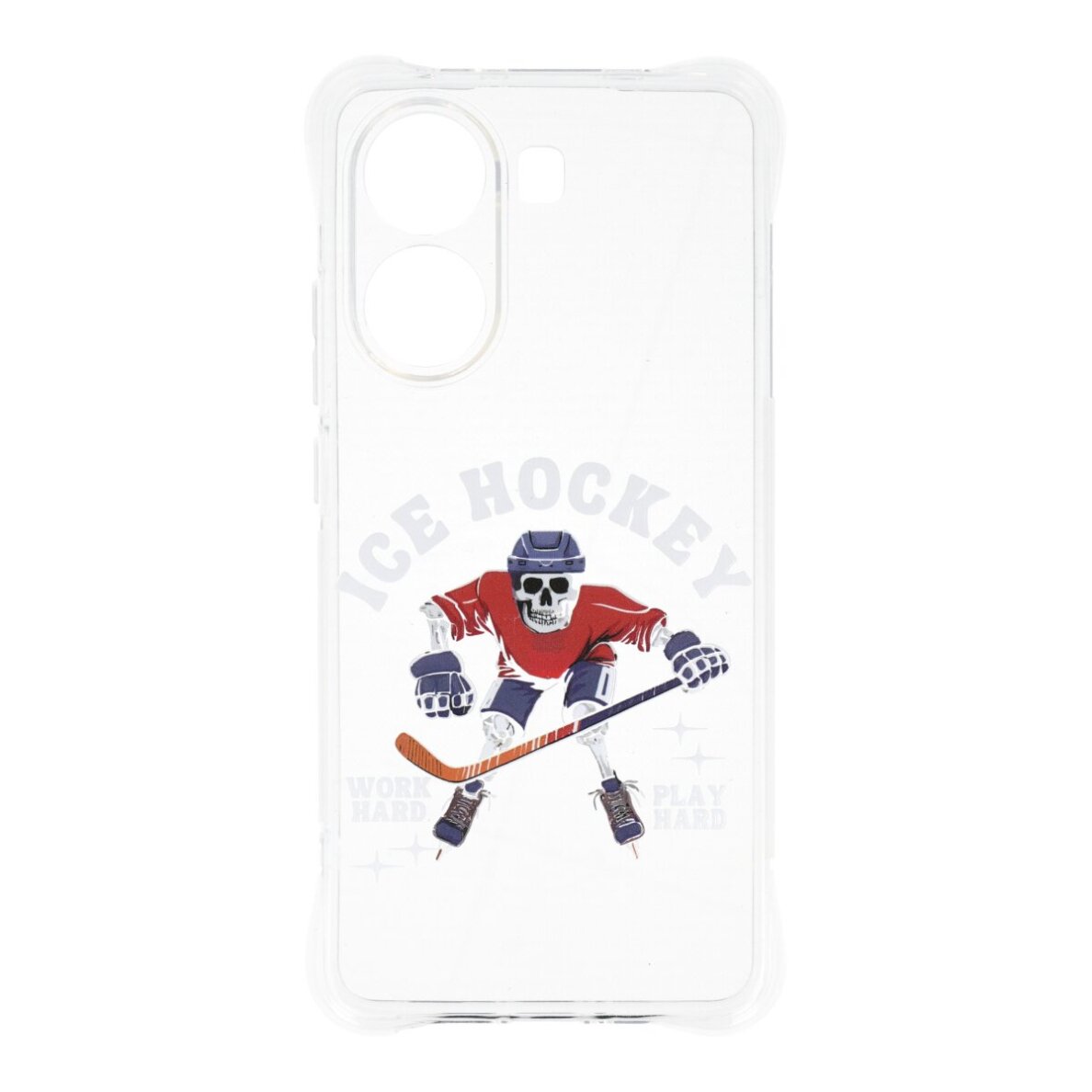 Xiaomi POCO X7 PRO 5G clear nugarėlė Ice Hockey Design00029