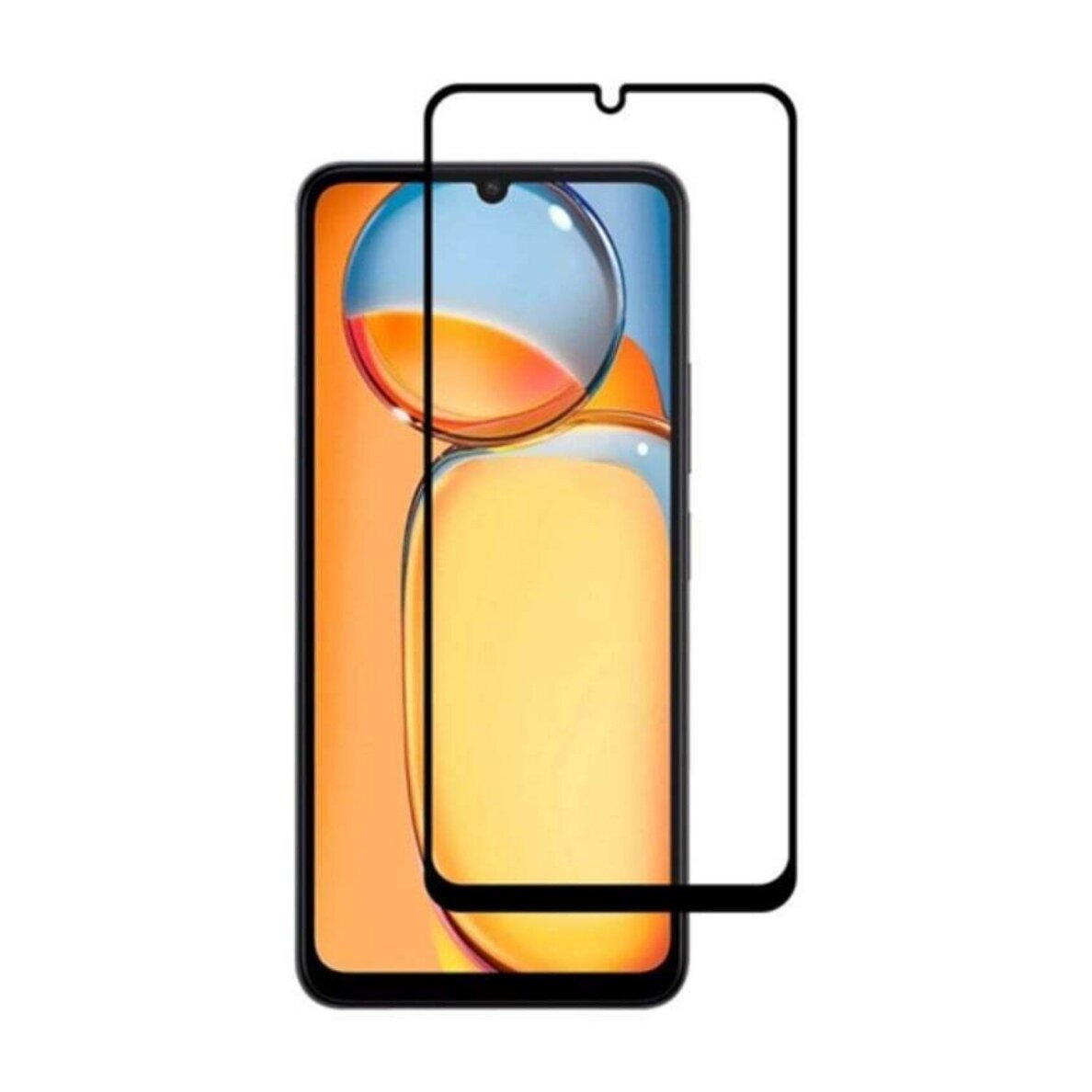 Xiaomi Redmi 14C / POCO C75 black pilnas 6D PRO VEASON stiklas