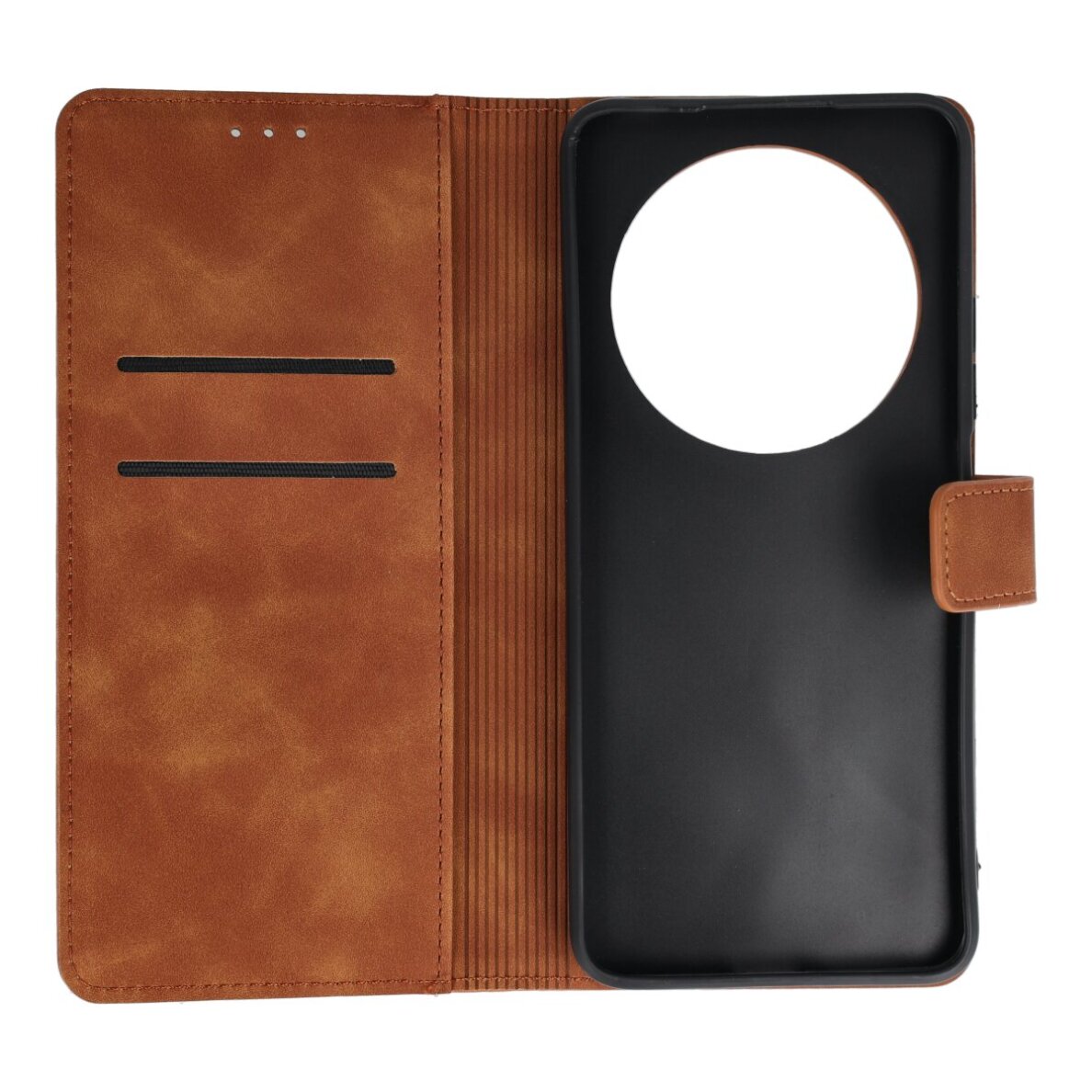 Xiaomi Redmi 14C / POCO C75 brown VELVET dėklas 1
