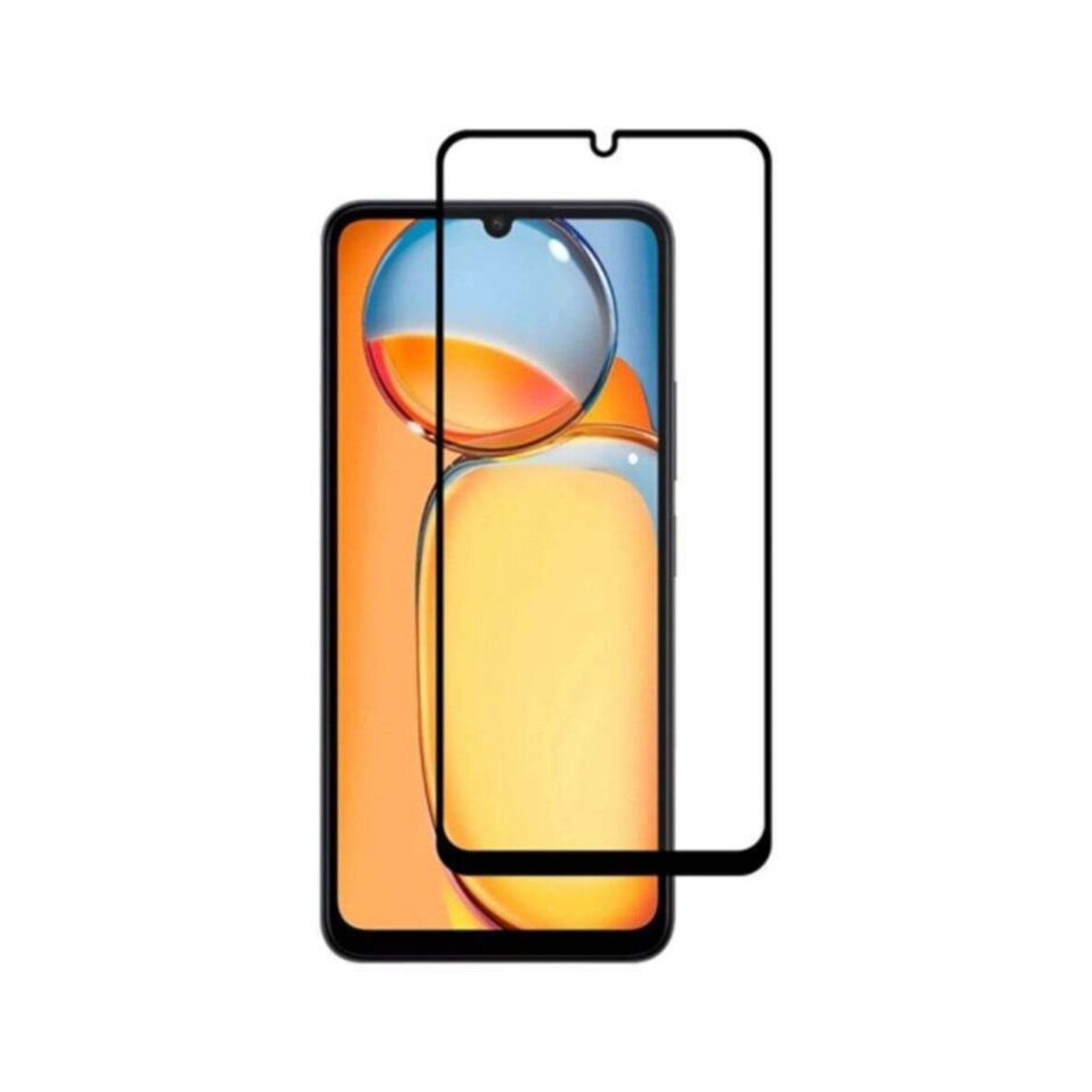 Xiaomi Redmi 15C / POCO C85 black pilnas 5D stiklas